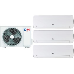 Комплект мульти-спліт системи Cooper&Hunter Daytona White Multi 24 (9+9+9)