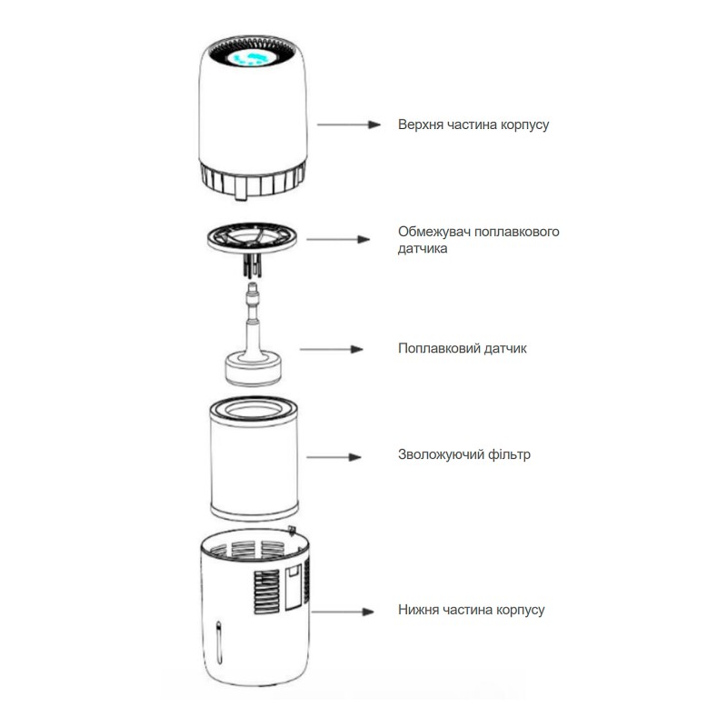 Зволожувач повітря Cooper&Hunter CH-3330EV Java