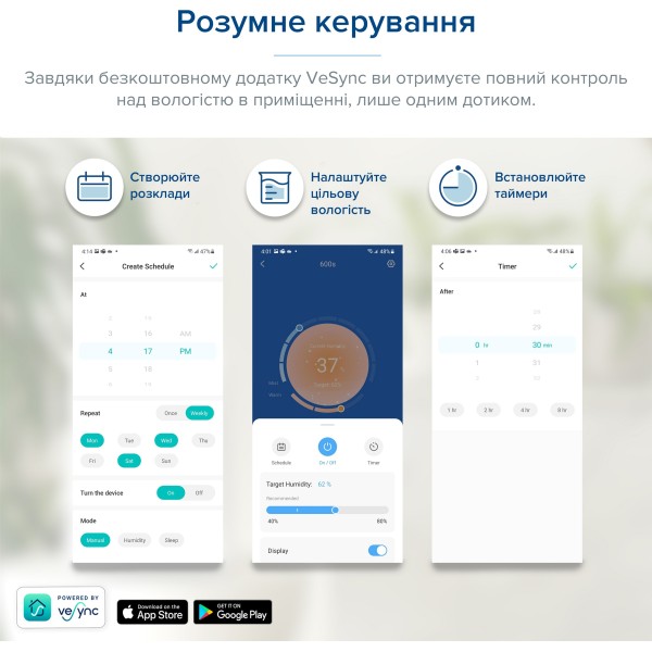 Зволожувач повітря Levoit LV600S Smart (LUH-A602S-WEU)