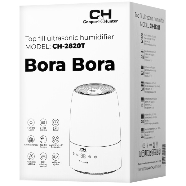 Зволожувач повітря Cooper&Hunter Bora Bora CH-2820T