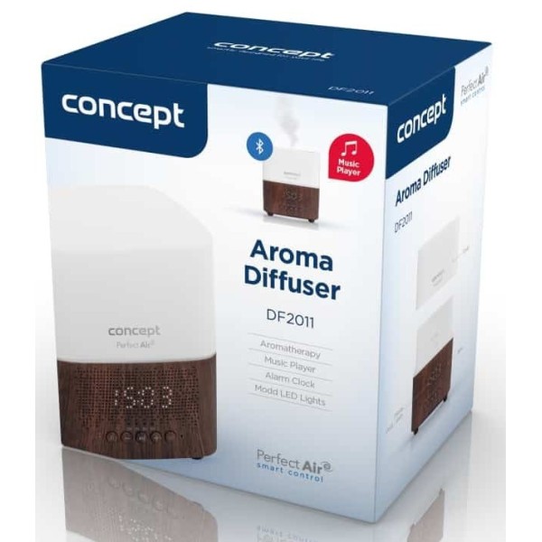 Зволожувач повітря Concept Perfect Air 3в1 DF2011 Dark Wood