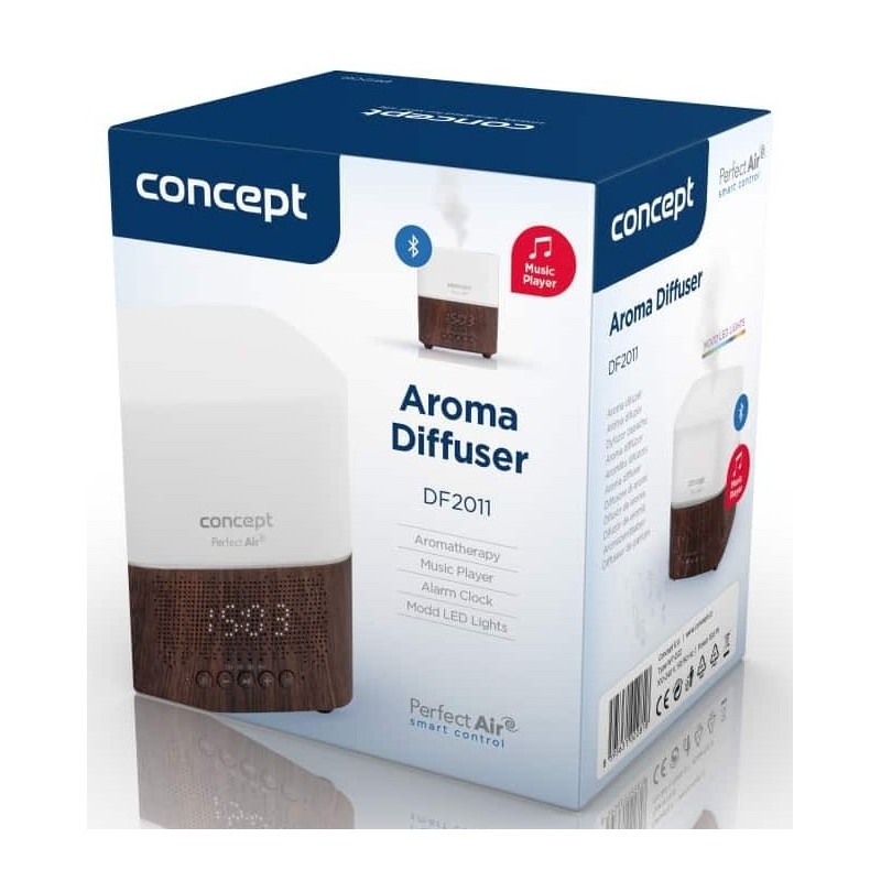 Зволожувач повітря Concept Perfect Air 3в1 DF2011 Dark Wood