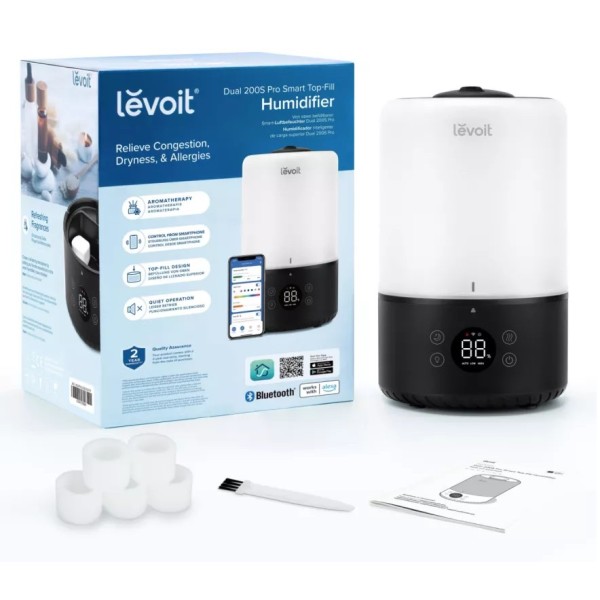 Зволожувач повітря Levoit Dual 200S Pro Smart Top-Fill LUH-D301S-KEUR (HEAPHULVSEU0079Y)