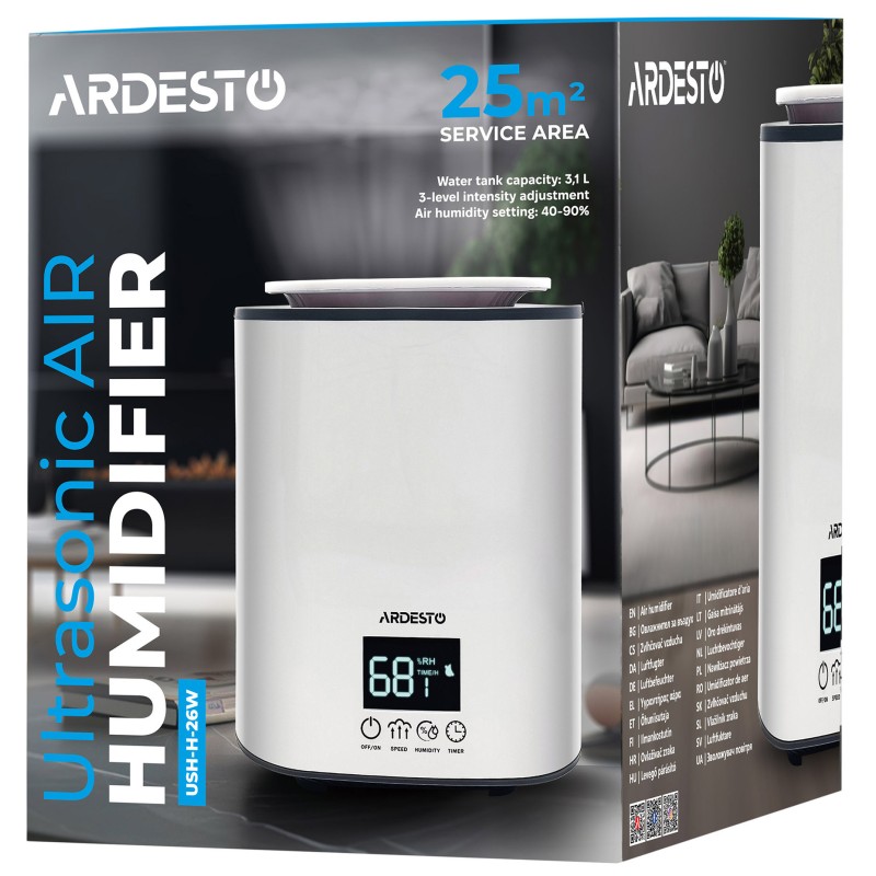 Зволожувач повітря Ardesto USH-H-26W