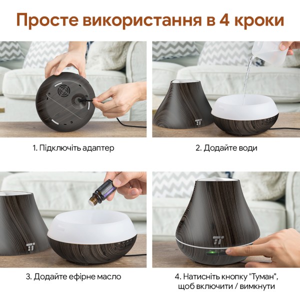 Зволожувач повітря TaoTronics TT-AD004