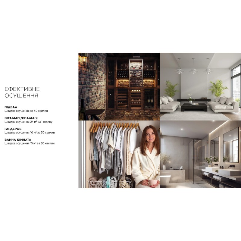 Осушувач повітря Cooper&Hunter WD8 WF CH-D005WD8-12LDWF