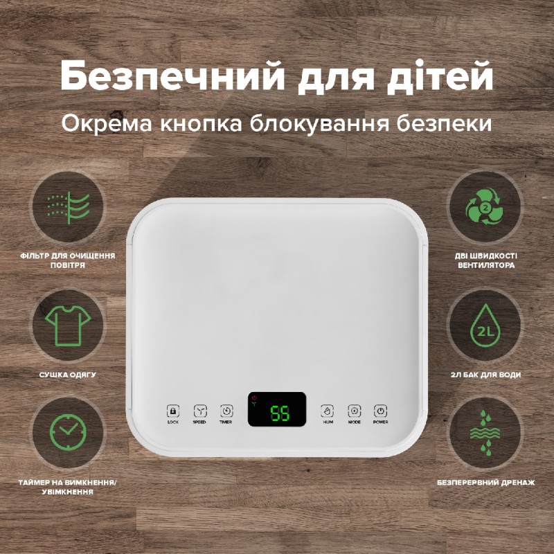 Осушувач повітря Mycond Tibo Eco 10