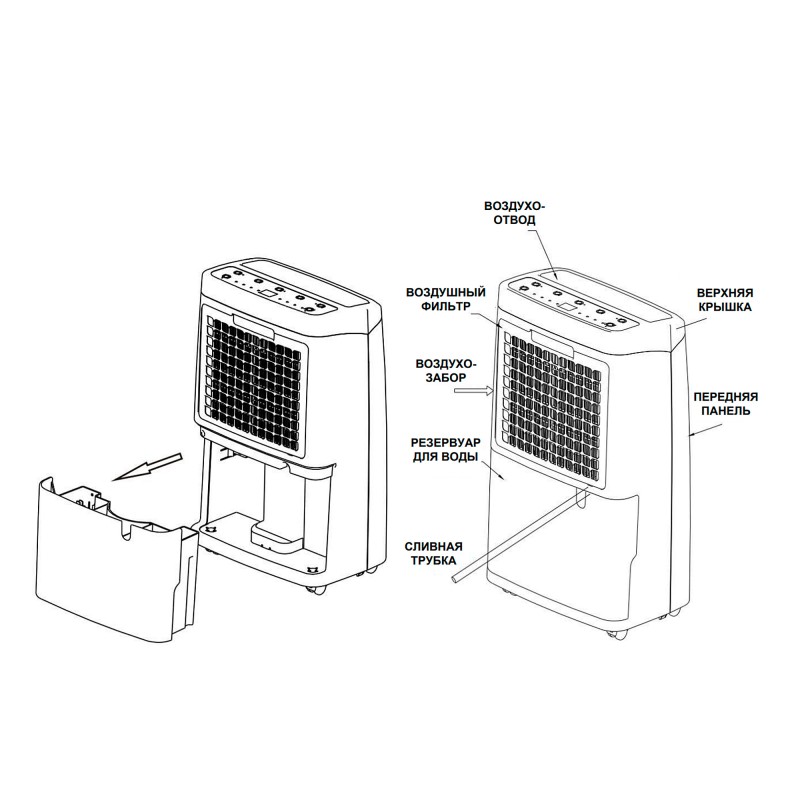 Осушувач повітря Cooper&Hunter CH-D009WD8-20LD