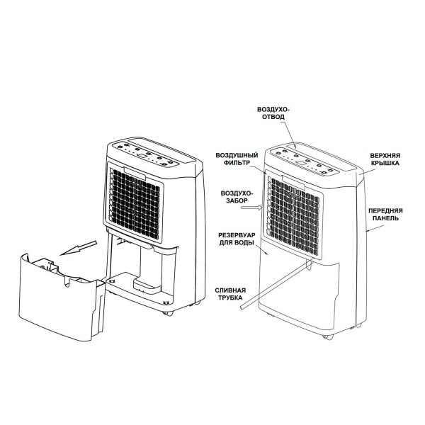 Осушувач повітря Cooper&Hunter CH-D009WD8-20LD