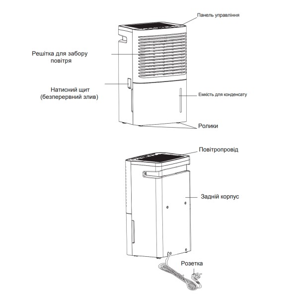 Осушувач повітря Cooper&Hunter CH-D008WD5-20LD