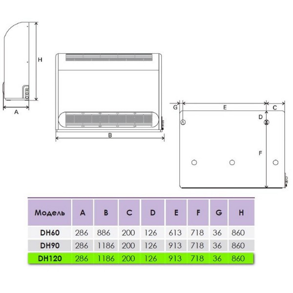 Осушувач повітря Fairland DH120