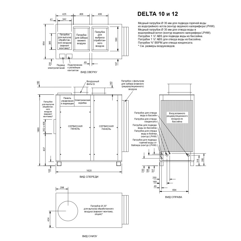 Осушувач повітря Calorex Delta 10