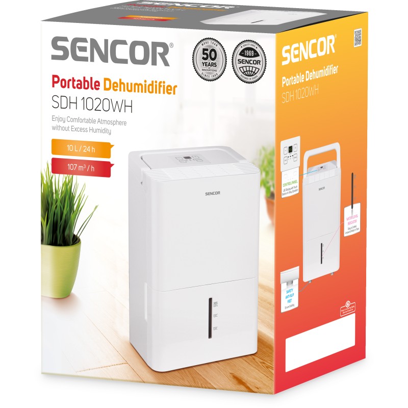 Осушувач повітря Sencor SDH 1020WH