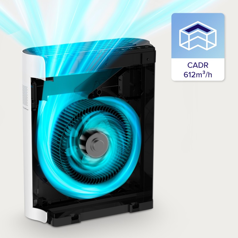 Очищувач повітря Levoit VeSync EverestAir Smart True HEPA LAP-E551S-AEUR (HEAPAPLVSEU0148Y)