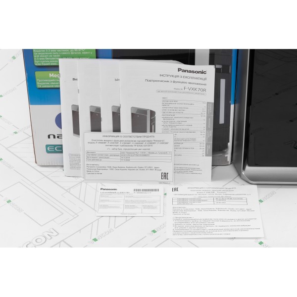 Очищувач повітря Panasonic F-VXK70R-K