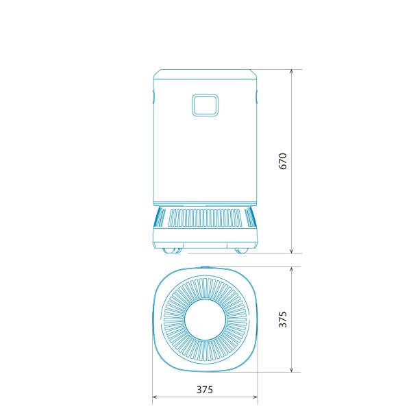 Очисник повітря Cata Home Flow