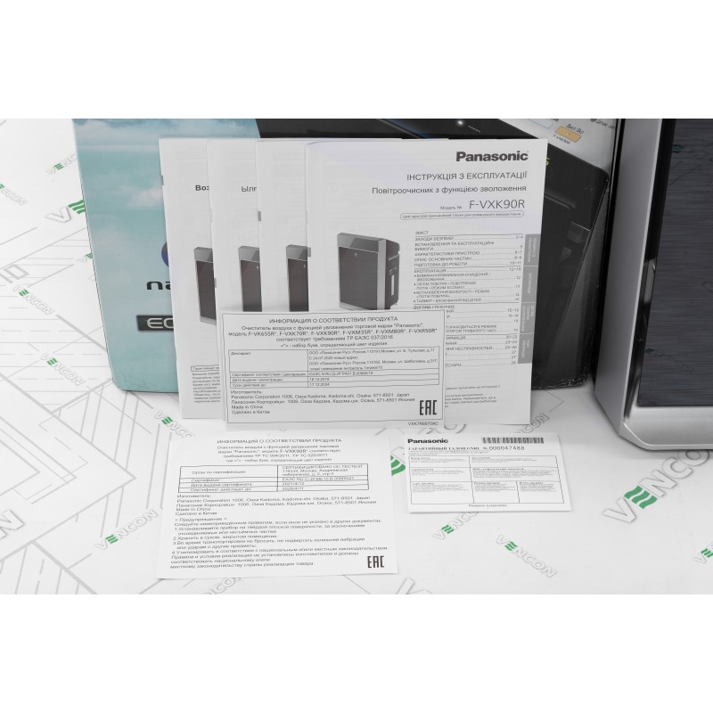 Очищувач повітря Panasonic F-VXK90R-K