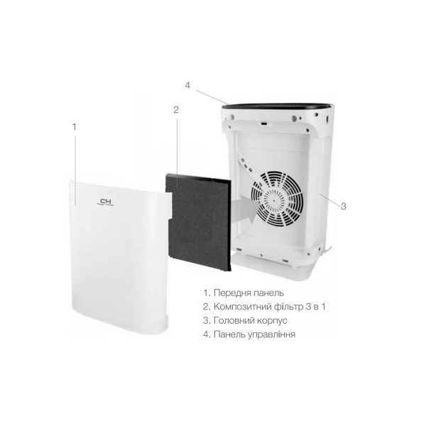 Очищувач повітря Cooper&Hunter CH-P20W3I Pamir
