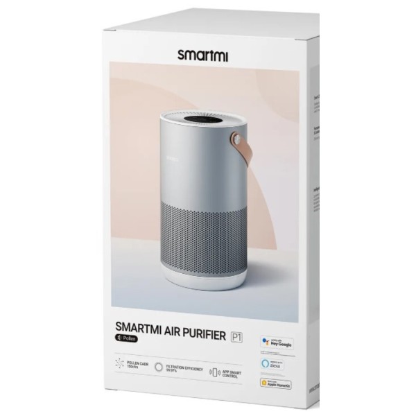 Очищувач повітря Xiaomi SmartMi Air Purifier P1 Silver (ZMKQJHQP12) (FJY6006EU)