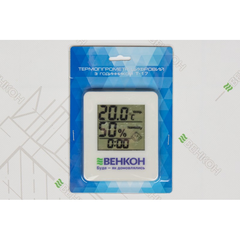 Цифровий термогігрометр Стеклоприбор Т-17