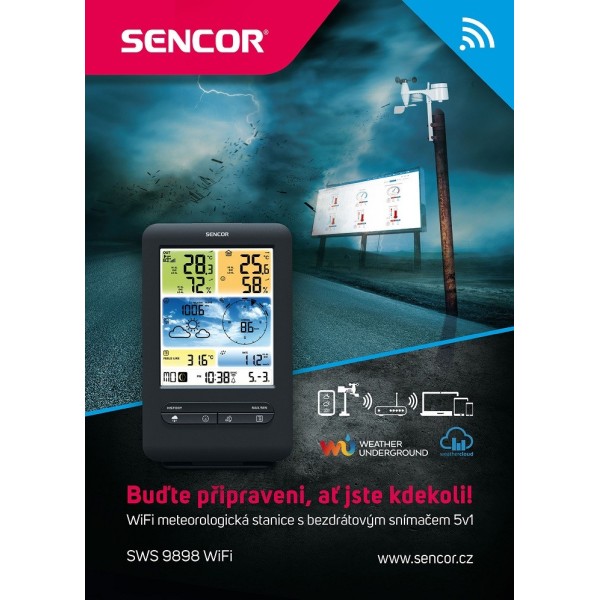 Метеостанція Sencor SWS 9898 WiFi