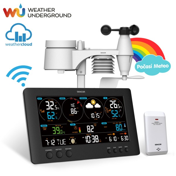 Метеостанція Sencor SWS 12500 WiFi