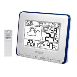 Метеостанція La Crosse WS6818-White/Blue