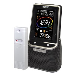 Метеостанція La Crosse WS6890 Black/Silver