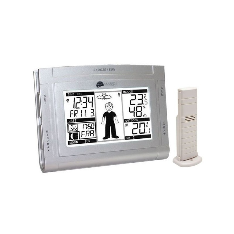 Метеостанція La Crosse WS9611IT-SIL