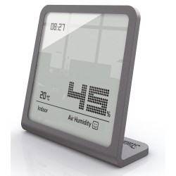 Цифровий термогігрометр Stadler Form Selina Titanium S-067