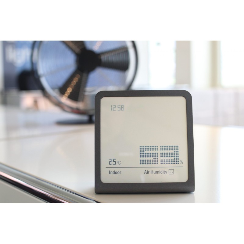 Цифровий термогігрометр Stadler Form Selina Titanium S-067