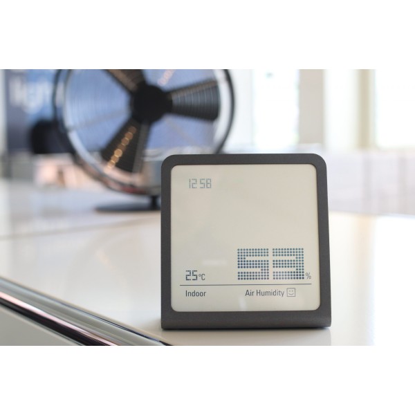 Цифровий термогігрометр Stadler Form Selina Titanium S-067