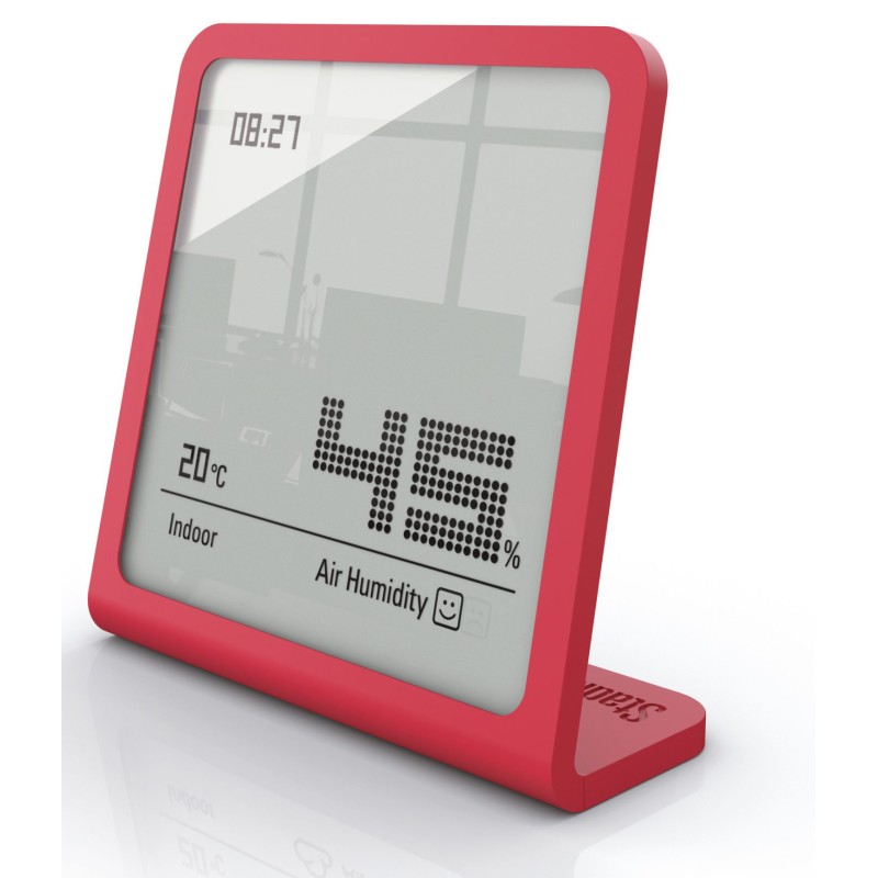 Цифровий термогігрометр Stadler Form Selina Chili Red S-066