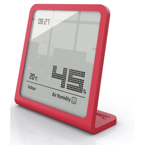 Цифровий термогігрометр Stadler Form Selina Chili Red S-066