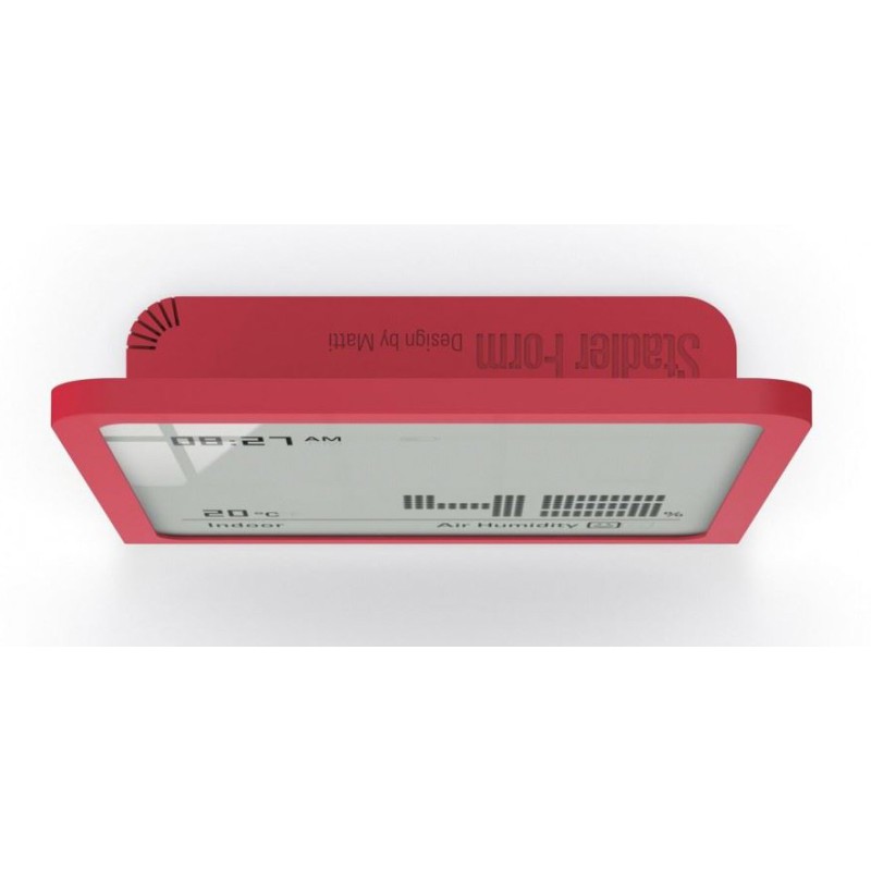 Цифровий термогігрометр Stadler Form Selina Chili Red S-066