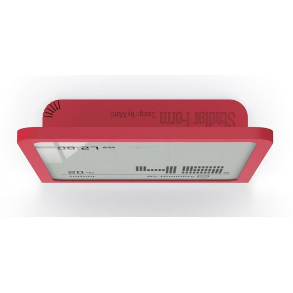Цифровий термогігрометр Stadler Form Selina Chili Red S-066