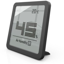 Цифровий термогігрометр Stadler Form Selina little black S-081