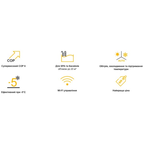 Тепловий насос Aquaviva Model 16 ON/OFF (AVM-ON16RW)