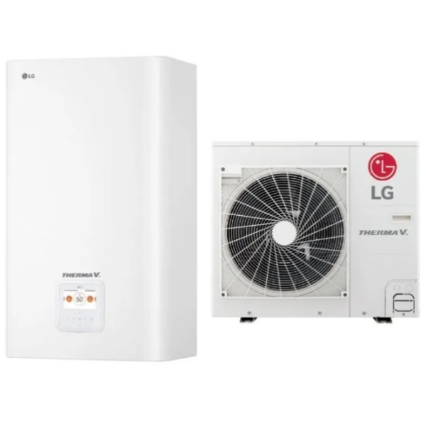 Тепловий насос LG Therma V 9 кВт, 1ф (HU091MR.U44/HN091MR.NK5)