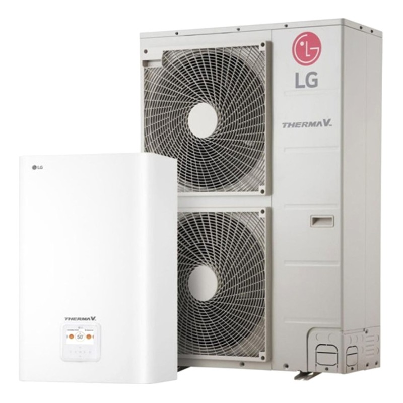 Тепловий насос LG Therma V 16 кВт, 3ф (HU163MRB.U30RU/HN1600MC.NK1RU)