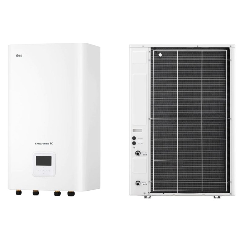 Тепловий насос LG Therma V 16 кВт, 1ф (HU161MRB.U30RU/HN1600MC.NK1RU)