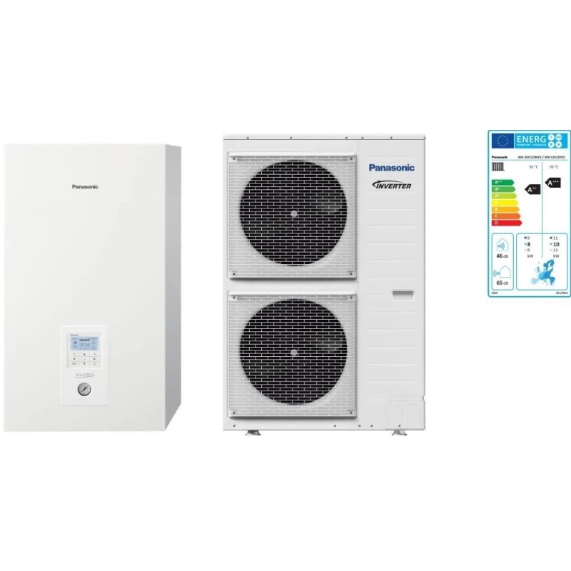 Тепловий насос Panasonic Aquarea T-CAP KIT-WXC09H3E8 (WH-UX09HE8/WH-SXC09H3E8)