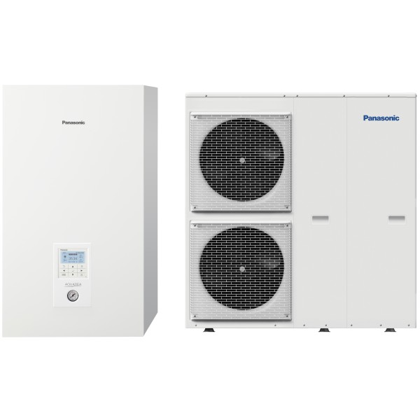 Тепловий насос Panasonic Aquarea T-CAP Silent KIT-WQC09H3E8 (WH-SQC09H3E8/WH-UQ09HE8)