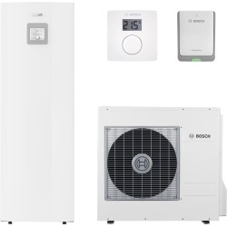 Тепловий насос Bosch Compress 3400i AWMS 8, система керування CR10, комунікаціний модуль K30