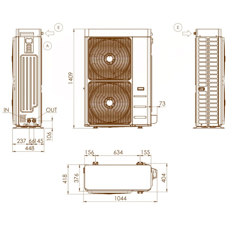 Тепловий насос Maxa i32-V5/KA/GI18T