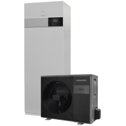 Тепловой насос Bosch Compress 7000i AWB 13, водонагреватель SH370 RW, система управления CR10