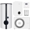 Тепловий насос Bosch Compress 5800i AWE 10, водонагрівач SMH390.1, система керування CR10, комунікаціний модуль K30
