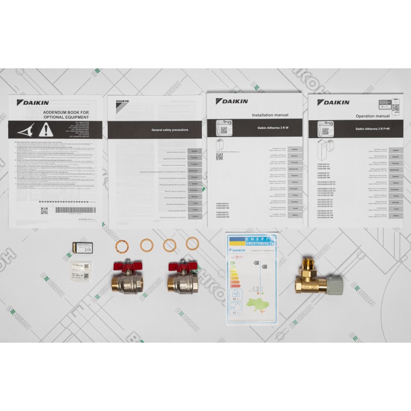 Тепловий насос Daikin Altherma EHBX08EF9W / ERGA08EAV3