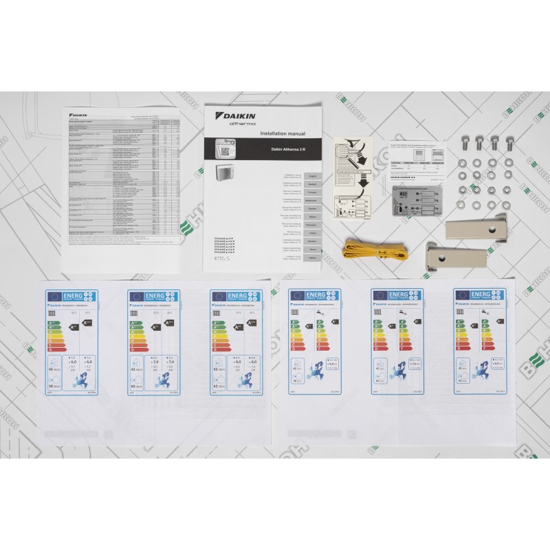Тепловий насос Daikin Altherma EHBX08EF9W / ERGA08EAV3
