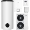 Тепловий насос Bosch Compress 3400i AWBS 14, водонагрівач SH450 RW, система керування CR10, комунікаціний модуль K30